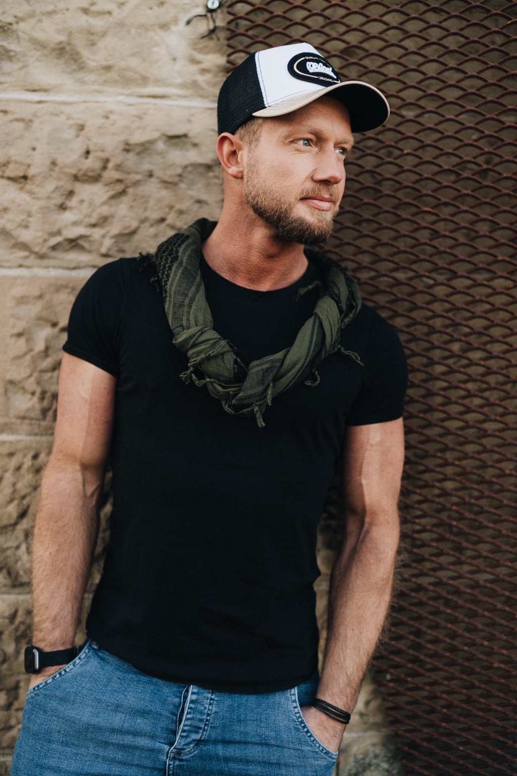 Roland Erb mit Cap – Originalfoto